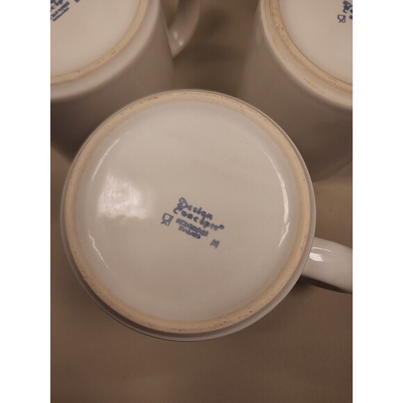 Design Concepts Stoneware England Coffee Cup Mug Lot of 3 - Picture 4 of 7